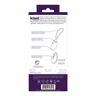 BA-353 VeDO KIWI Rechargeable Insertable Bullet - Deep Purple