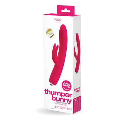 MO-817 VeDo Thumper Bunny Rechargeable Dual Vibe - Pretty in Pink