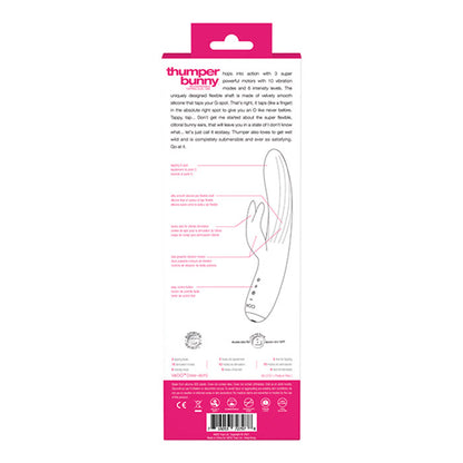 MO-817 VeDo Thumper Bunny Rechargeable Dual Vibe - Pretty in Pink