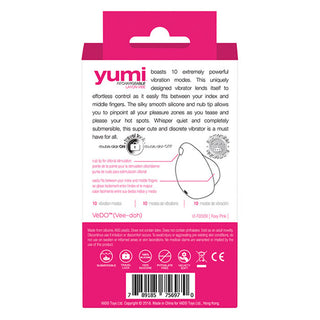 MSE-95 VeDO Yumi Finger Vibe - Foxy Pink