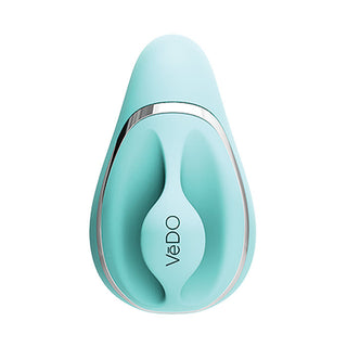 MO-840 VeDO Suki Rechargeable Vibrating Sucker - Tease Me Turquoise