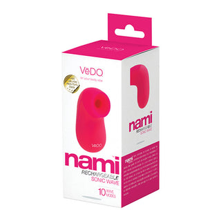 MO-755 VeDo Nami Rechargeable Sonic Vibe - Foxy Pink