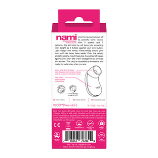 MO-755 VeDo Nami Rechargeable Sonic Vibe - Foxy Pink