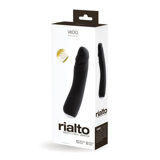 DC-406 VeDO Rialto Rechargeable Vibe - Black Pearl