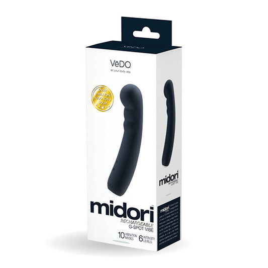 DC-418 VeDO Midori Rechargeable G Spot Vibe - Just Black