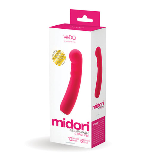 DC-419 VeDO Midori Rechargeable G Spot Vibe - Foxy Pink