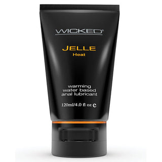 LA-58 Wicked Sensual Care Jelle Warming Waterbased Anal Gel Lubricant 4oz