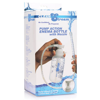 HGE-91 Cleanstream Pump Action Enema Bottle w/Nozzle