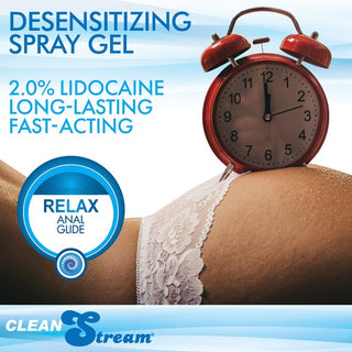 LA-38 CleanStream Relax Desensitizing Anal Lube 4 oz