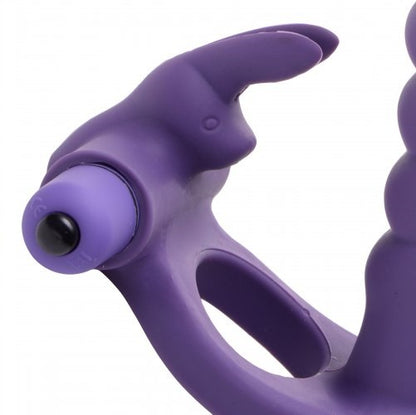 DOP-12 Double Delight Dual Penetration Vibrating Rabbit