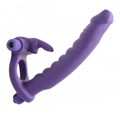 DOP-12 Double Delight Dual Penetration Vibrating Rabbit