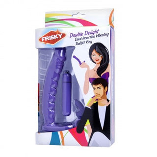 DOP-12 Double Delight Dual Penetration Vibrating Rabbit