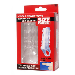 EF-433 Clear Sensations Enhancer Sex Sleeve