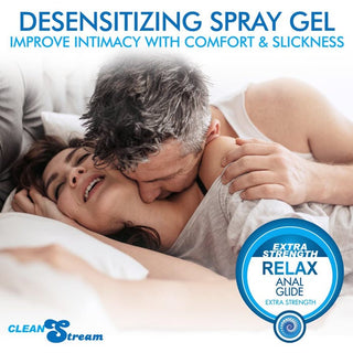 LA-40 CleanStream Relax Desensitizing Anal Lube with Injector Kit - 4 oz