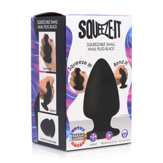 PS-880 Squeezable Silicone Anal Plug - Small