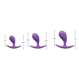 PS-884 Frisky Booty Poppers Silicone Anal Trainer Set