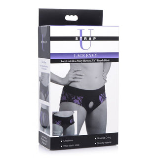 AR-856 Arnés Tipo bragas sin entrepierna Lace Envy (S/M)