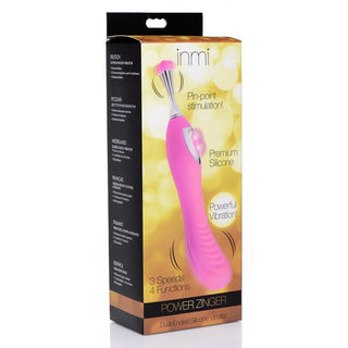 MO-759 Vibrador de silicona de dos puntas Power Zinger