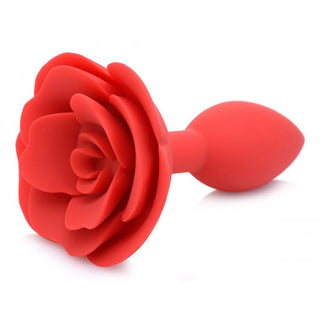 PS-864 Booty Bloom Silicone Rose Anal Plug - Medium