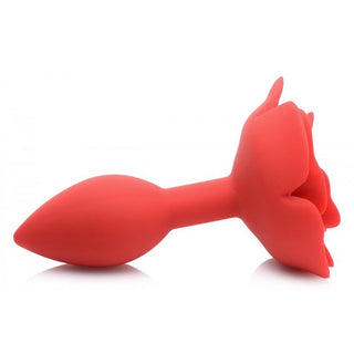 PS-864 Booty Bloom Silicone Rose Anal Plug - Medium