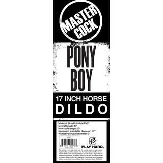 XT-75 Pony Boy 17 Inch Horse Dildo