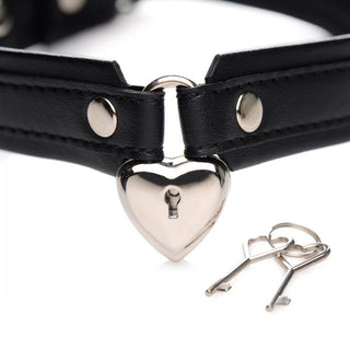 BG-31 Locking Heart Collar