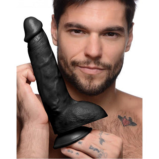 DS-760 Beefy Brad 9″ inch Dildo with Balls - Black