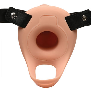 AR-796 2 Inch Erection Realistic Silicone Penis Sheath - Light