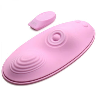 MO-773 The Pulse Slider 28X Pulsing and Vibrating Silicone Pad with Remote