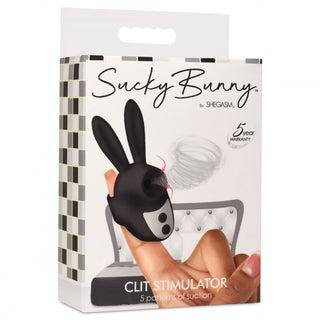 MO-738 Sucky Bunny Clit Stimulator – Black