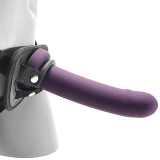 AR-882 VeDo Strapped Rechargeable Vibrating Strap On - Deep Purple