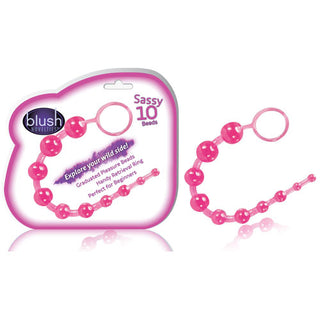 BS-444 Sassy Anal Beads – Pink