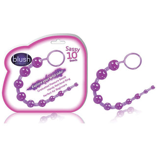 BS-442 Sassy Anal Beads – Purple