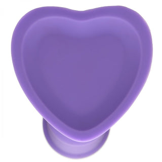 DS-743 Swirl Silicone Purple Dildo