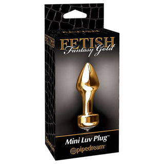 MT-994 Fetish Fantasy Gold Plug -Gold