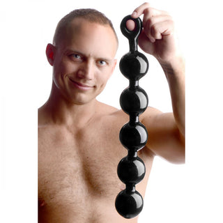 XT-90 Black Baller Anal Beads