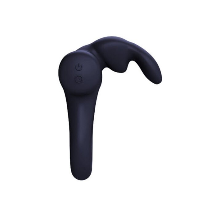 AN-912 VeDO Frisky Bunny Rechargeable Vibrating Ring - Black Pearl - Imagen 4