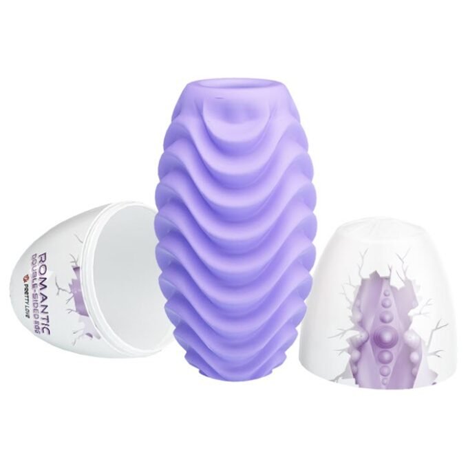 MS-810 Pretty Love Double-Sided Stroker Egg Romantic - Imagen 2