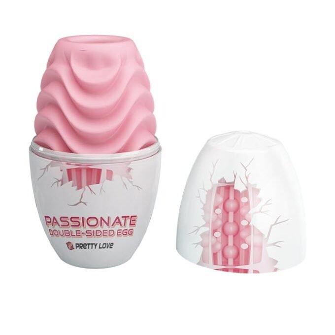 MS-809 Pretty Love Double-Sided Stroker Egg Passionate - Imagen 2