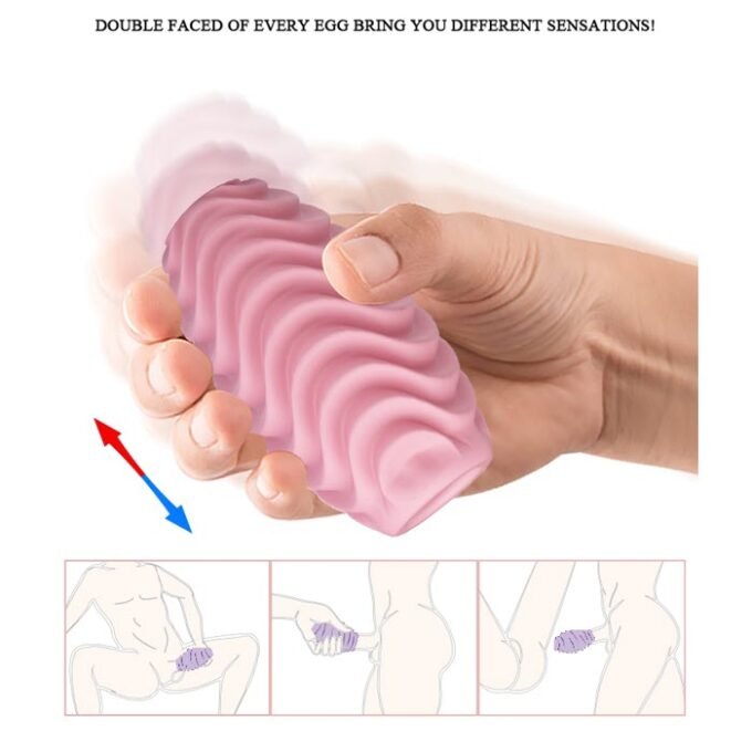 MS-809 Pretty Love Double-Sided Stroker Egg Passionate - Imagen 6