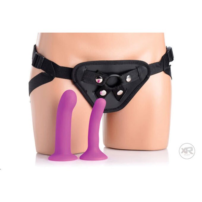 AR-869 Strap U Double G Deluxe Vibrating Strap-On Kit - Imagen 3