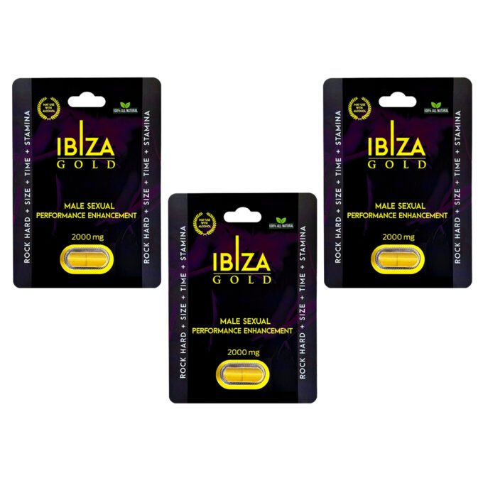 PS-03 Ibiza Gold Blister con 3 tabletas