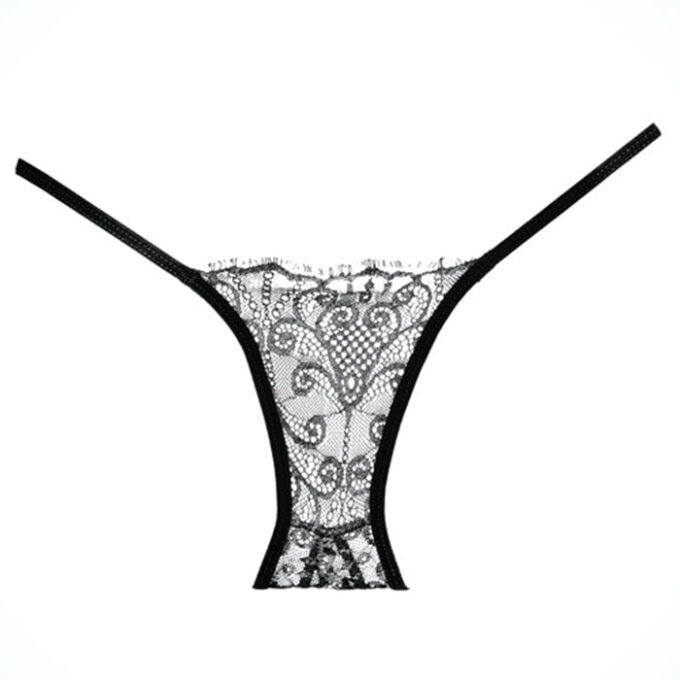 LNP-337 Adore Lace Enchanted Belle Panty Black O/S - Imagen 2