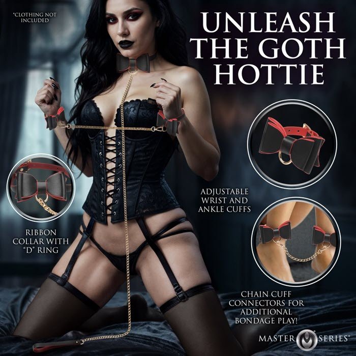 BG-12 Master Series Goth Bondage Set - Imagen 7