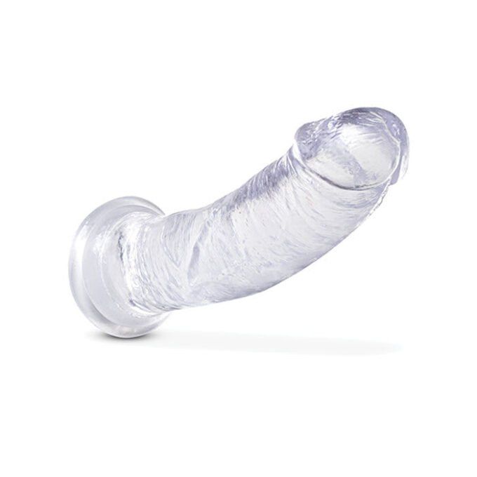 DS-737 Blush B Yours Plus 8" Roar n Ride Dildo - Clear - Imagen 3