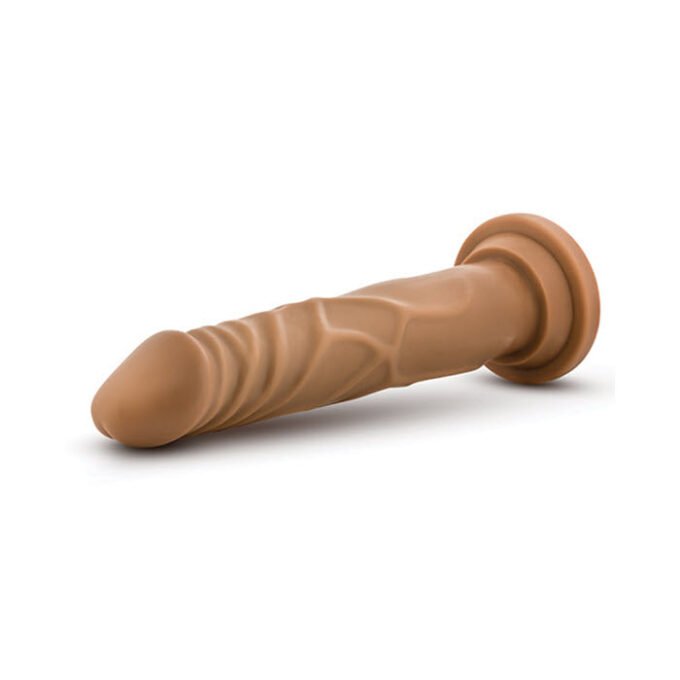 DS-9939 Blush Dr. Skin Realistic Cock Basic 7.5" - Mocha - Imagen 3