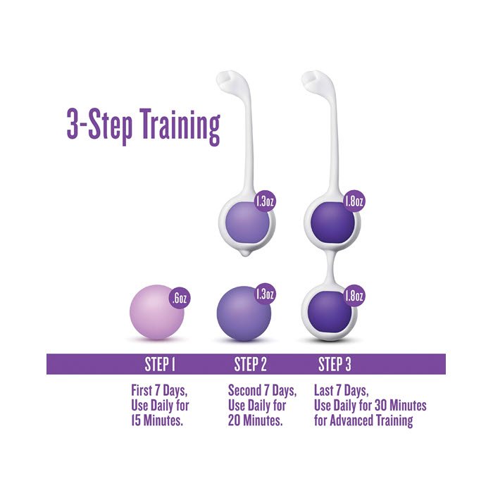 EV-71 Blush Wellness Kegel Training Kit - Purple - Imagen 3