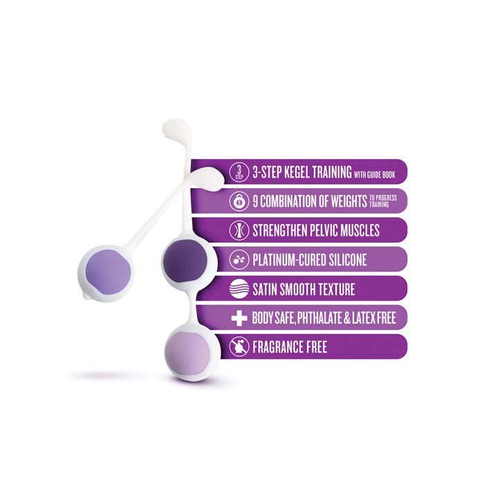 EV-71 Blush Wellness Kegel Training Kit - Purple - Imagen 6