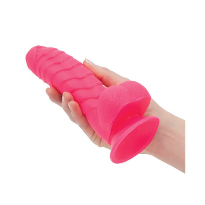 DS-811 Addiction Tom 7" Dildo - Hot Pink - Imagen 2