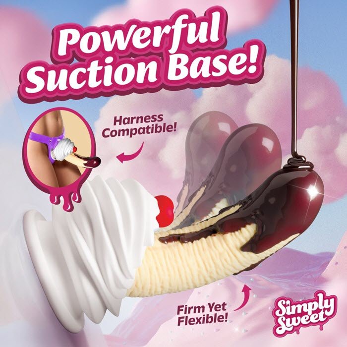 DS-698 Chocolate Dipped Banana Split Premium Silicone Dildo - Imagen 5